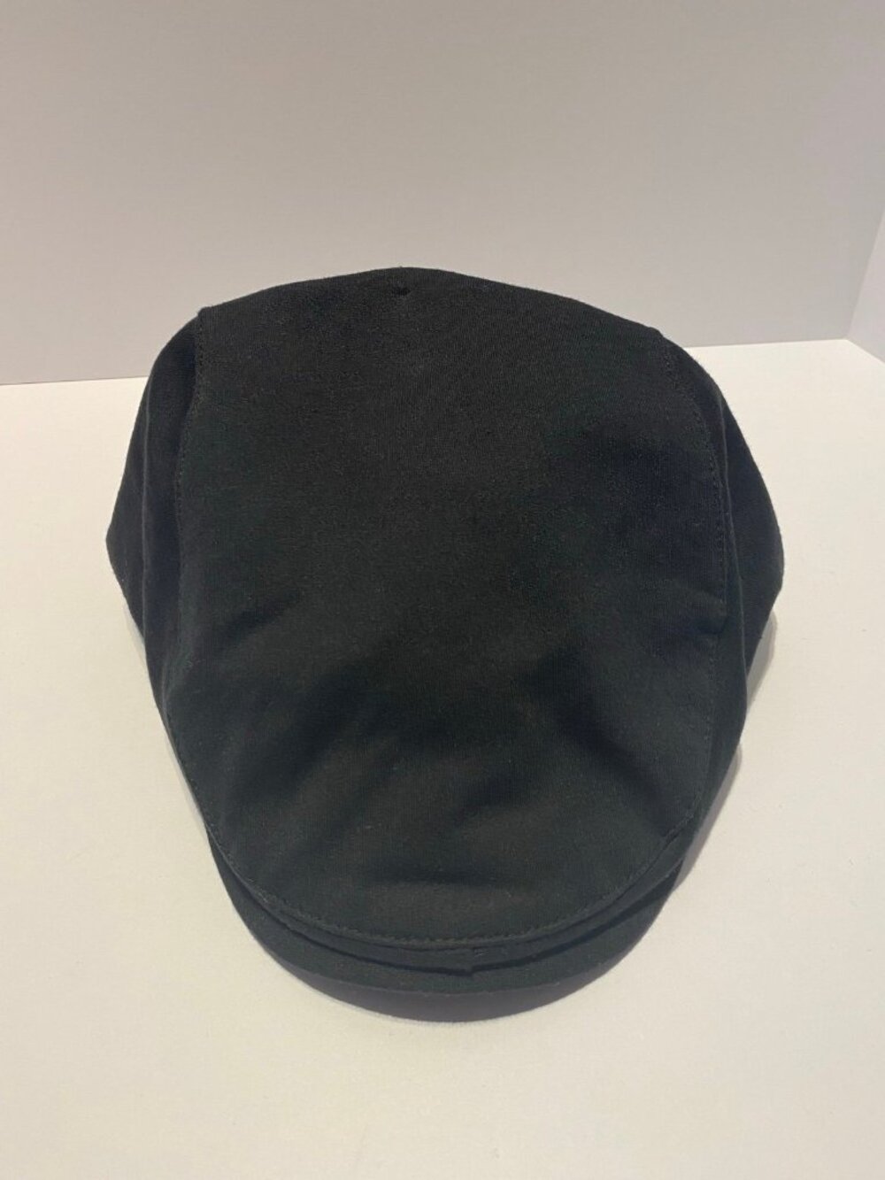 NWOT Boston Scally Co. Single-Panel Cap – XL – Black Cotton Blend